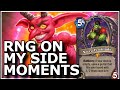 Hearthstone - Best of RNG On My Side Moments