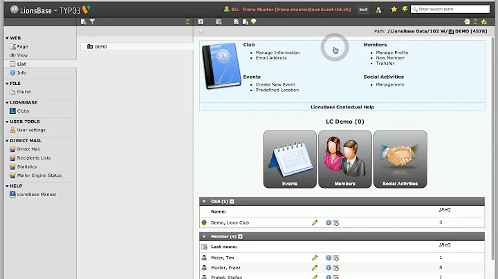 Dashboard and Contextual Help