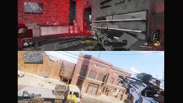COD BLACK OPS 3 - 360° quick scope in split screen