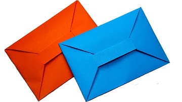 DIY - Easy origami envelope tutorial