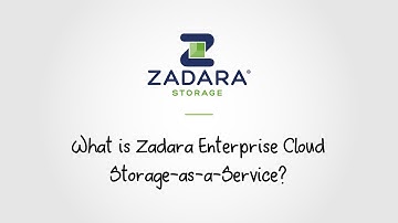 What is Zadara Enterprise Cloud Storage as-a-Service?