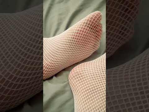 Sexy White Fishnet Tights