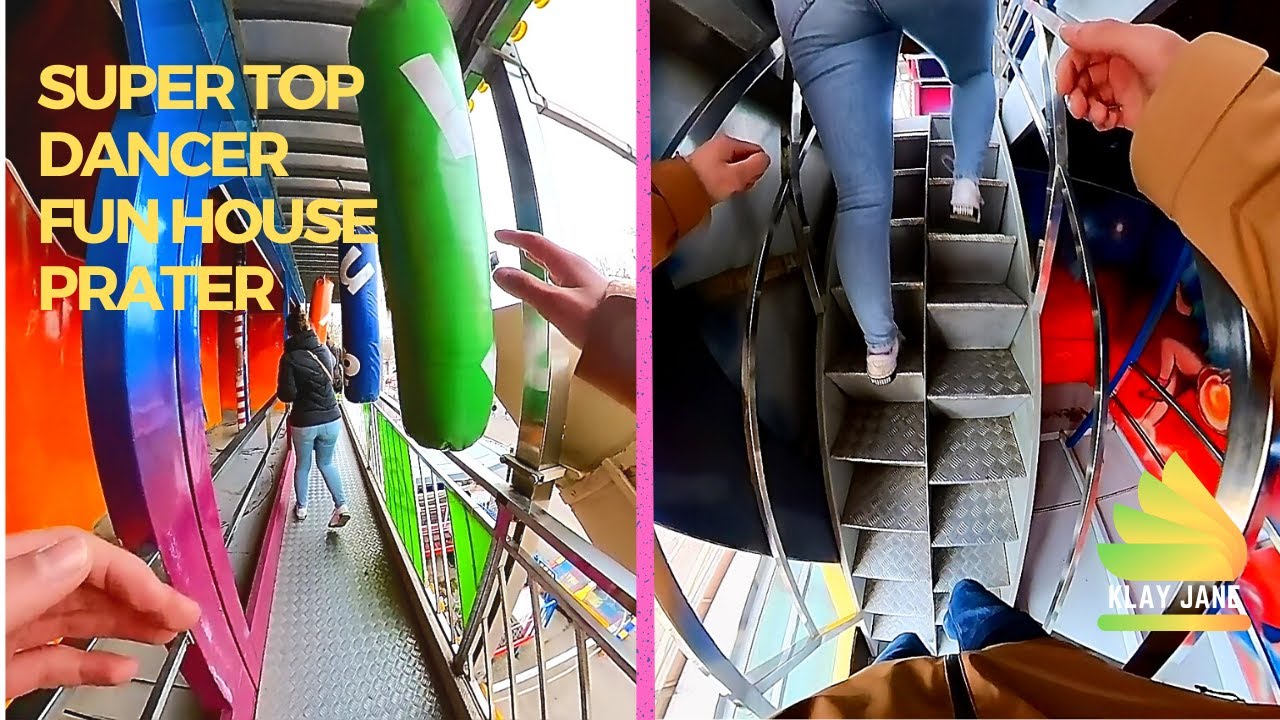 SUPER TOP DANCE -Walkthrought- FUN HOUSE -Wiener Prater- Vienna- Prater 2022