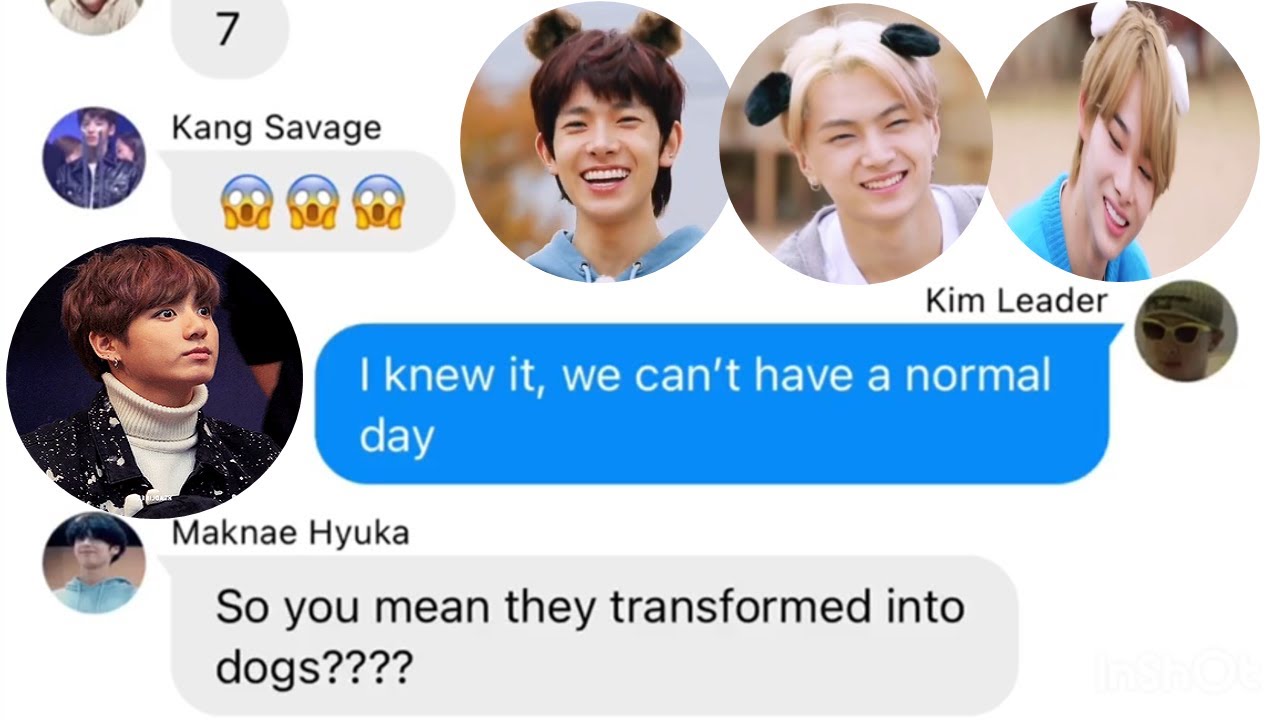 ENHYPEN Text ft. BTS & TXT - ENHYPEN Turned Into Dogs!? 🐶🐾