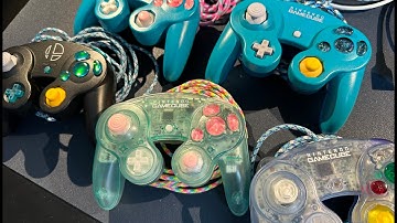 A Look At My Custom Gamecube Controllers