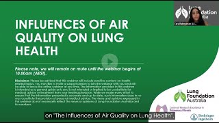Influences of Air Quality on Lung Health