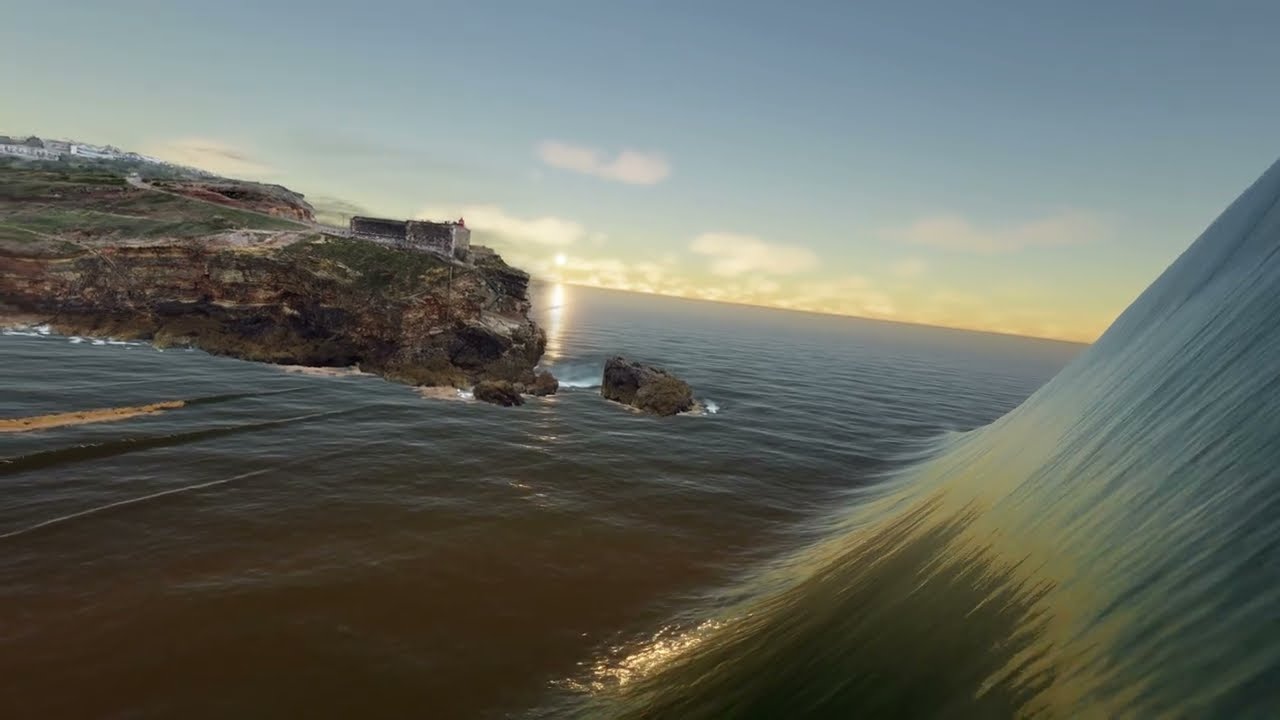 Nazaré 3D Virtual Reality Surfing
