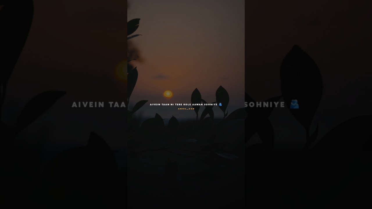 parshawan song | harnoor | lyrics status | editing | 