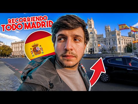 Caminando por las calles de MADRID, ESPAÑA 🇪🇸 ¡Conocimos TODO en UN DÍA!
