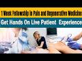 1-Week Fellowship in Pain Management | Hands-On Training with PRP, Stem Cells & Prolotherapy