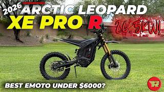 2026 Arctic Leopard XE Pro R | Alot of changes from the XE Pro S | 35 hp Electric Dirt Bike screenshot 3