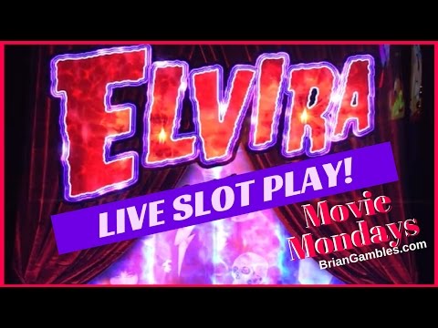 *NEW* Elvira Slot Machine ✦MOVIE MONDAYS✦ Live Play at Cosmopolitan, Las Vegas