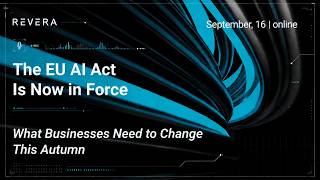 Webinar “EU AI Act: What Businesses Need to Change”