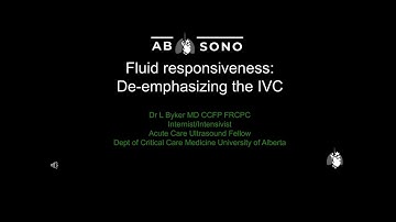 Fluid responsiveness: De-emphasizing the IVC