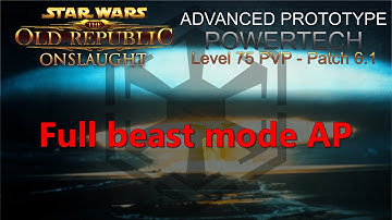 SWTOR PVP - Advanced Prototype Powertech - Warzone #25 - Full beast mode AP