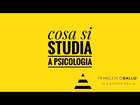 Cosa si studia a Psicologia? - #2 Diventare Psicologo: Orientarsi