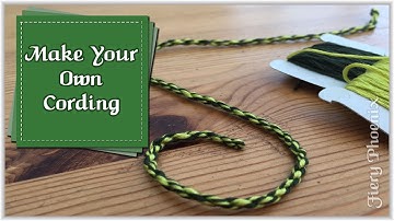 Make Your Own Cording :: by Babs at Fiery Phoenix