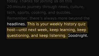 Flashback: Your Weekly History Quiz, July 18, 2026 - The New York Times | The New York Times | 2026-