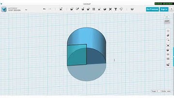 123D Design revolve function tutorial