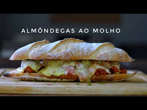 Vídeo: Almôndegas Em Uma Baguete