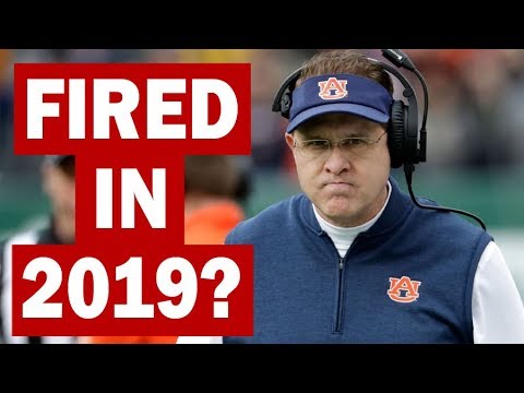5 Reasons Gus Malzahn Will Be Fired in 2019 - YouTube
