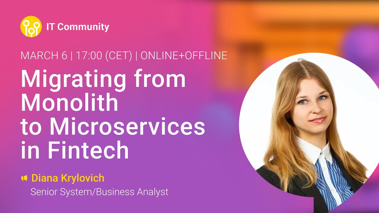 Migrating from Monolith to Microservices in Fintech (rus) - YouTube