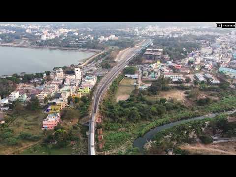 Chittoor City Cinematic Drone view #chittor #chittoorailwaystation #andhrapradesh