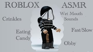 First Roblox Asmr - No Talking (wet mouth sounds, paper ripping, crinkles)