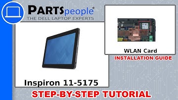 Dell Latitude 11-5175 (T04E001) WLAN Card How-To Video Tutorial