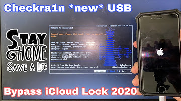 Checkra1n *Usb* iCloud Bypass 2020 Windows iOS 13.7 Fix