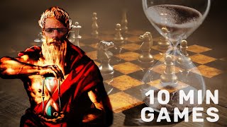 Longer games against higher rated opponents - Inside my head