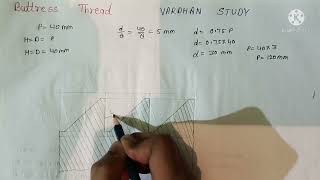 buttress thread || engineering drawing 2nd semester
