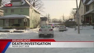Death investigation underway on near east side