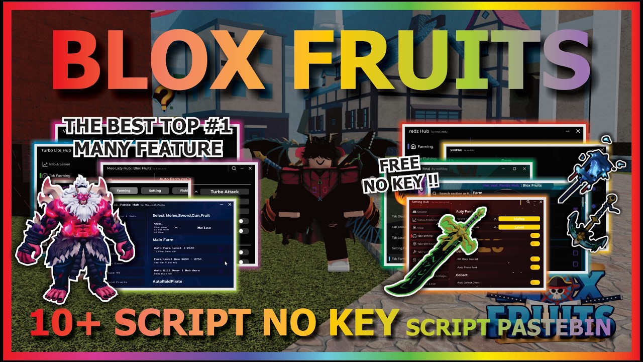 BLOX FRUITS Script Pastebin 2026 AUTO FARM, FAST ATTACK, SEA EVENT