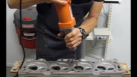 Cylinder Head Porting with Cylinder Head Flow Test