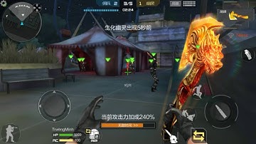 Cf mobile - Ak 47 Transformer  Săn Zombie máp rạp xiếc - Cái kết quá nhọ