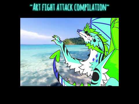 🥥~ArtFight Attack ~ speed paint compilation ￼pt.2~🥥