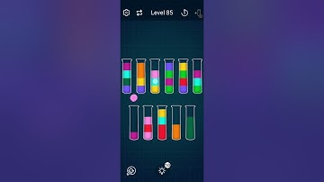 Slime Sort Level 85 Walkthrough Solution iOS/Android