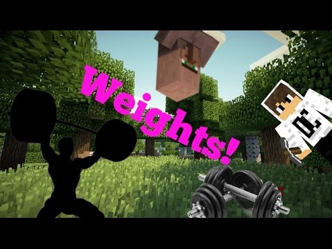 how to make weights in minecraft