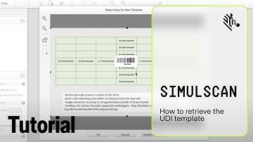 Zebra SimulScan Template Builder Tutorial: Retrieving the UDI Template from the Public Folder