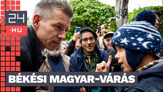 „Hinni akarunk már valamiben, az az igazság" - Magyar Péter békési látogatását követtük | 24.hu