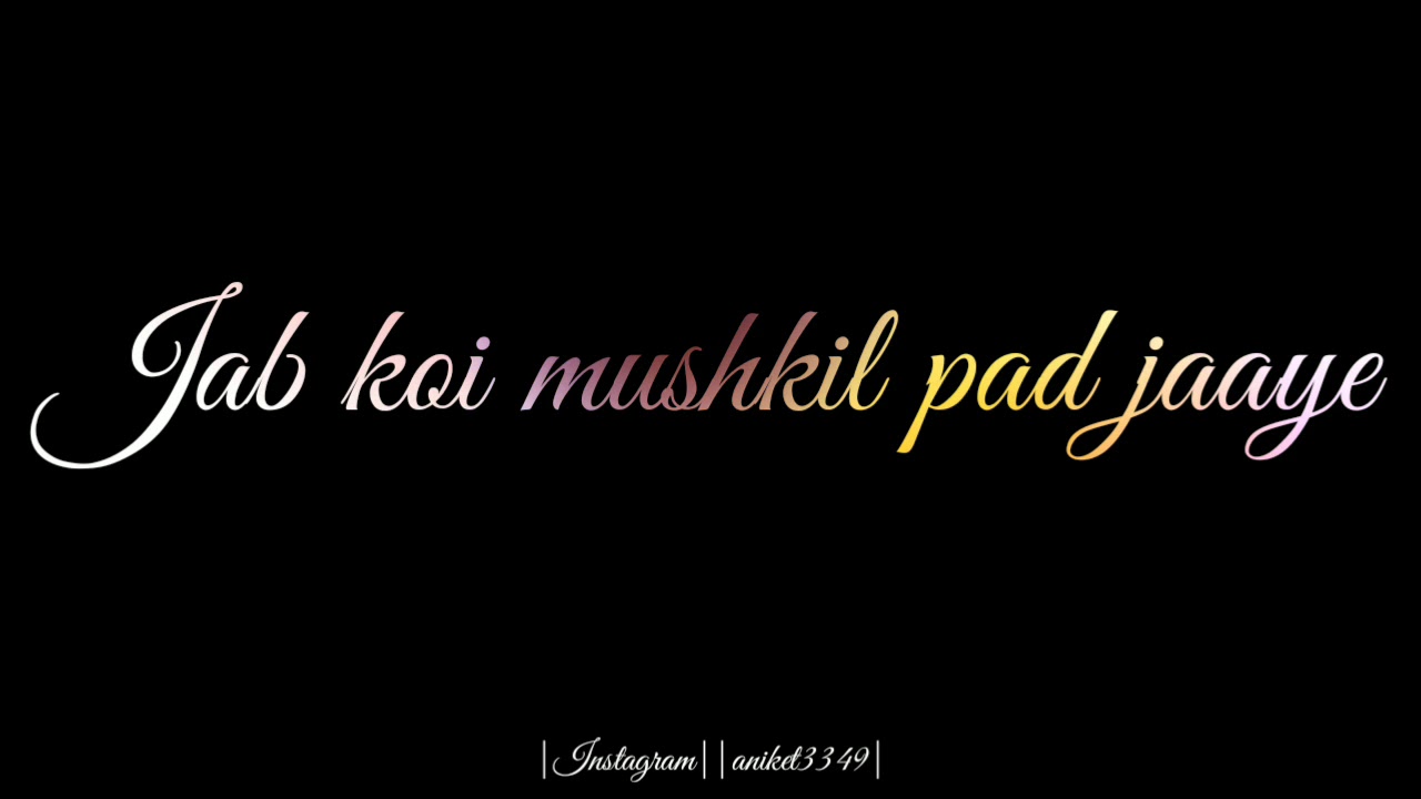 Jab koi baat bigad jaye whatsapp status YouTube