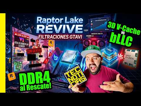 Raptor Lake Lives!!, Intel Prepares bLLC, and with GTA VI, Rockstar Loses Control - DrogaDigital