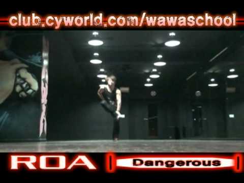 WAWA DANCE ACADEMY BOA DANGEROUS DANCE STEP MIRRORED MODE