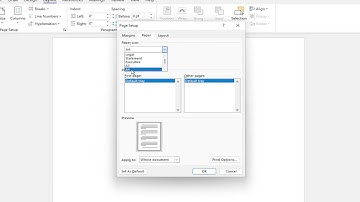 How To Set Default Paper Size to A4 (Microsoft Word)
