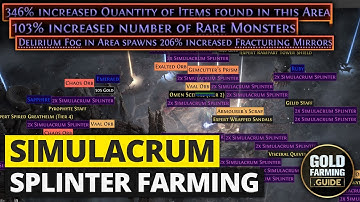 Simulacrum Splinter Farming Guide - Still a solid and easy Strategy! - Path of Exile II / PoE 2