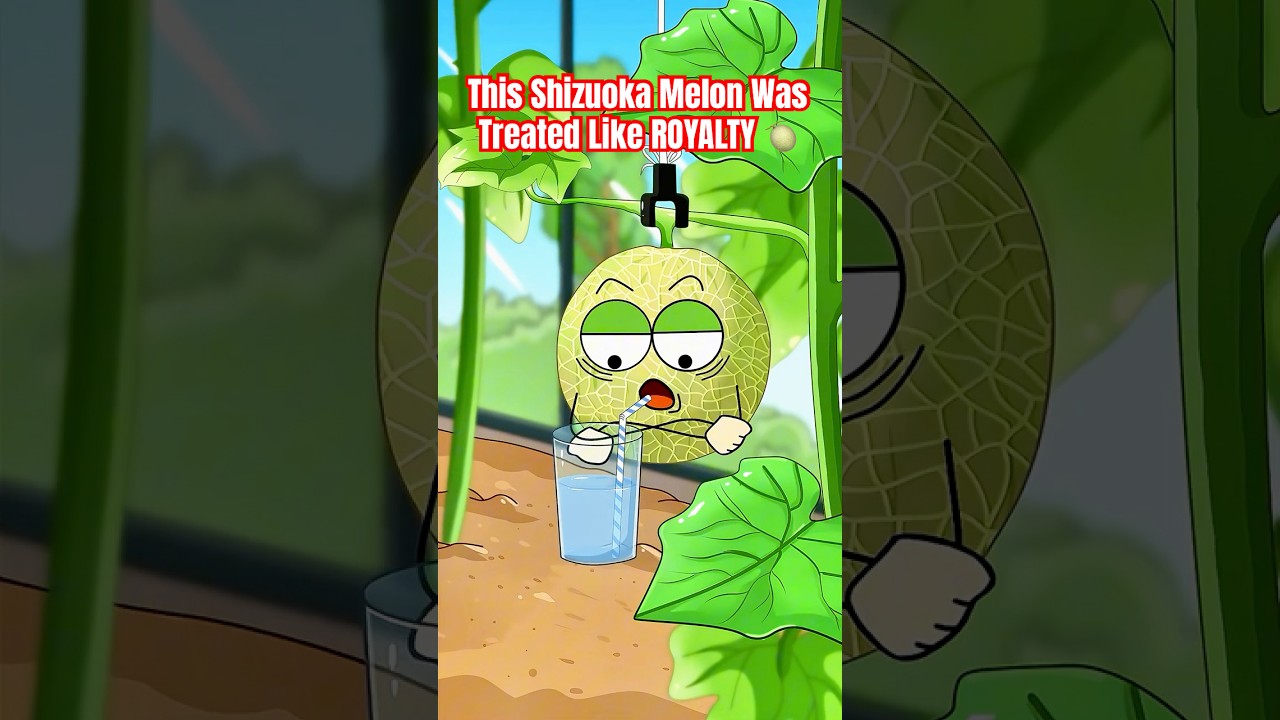 Эту дыню из Сидзуоки ценили как королевскую особу 🍈 