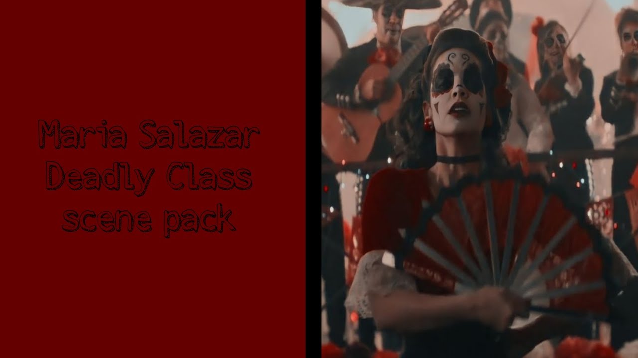 Maria Salazar from Deadly Class long scene pack