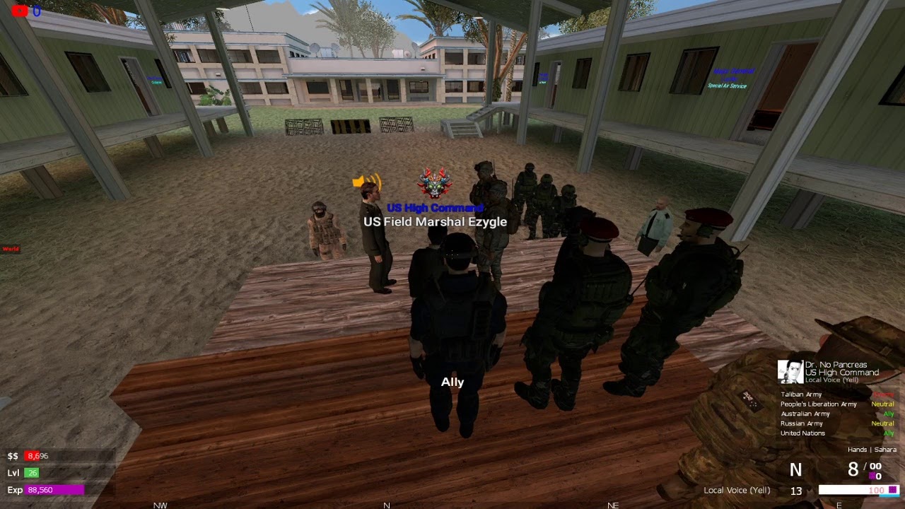 GMod Colossal Gaming Military RP Event