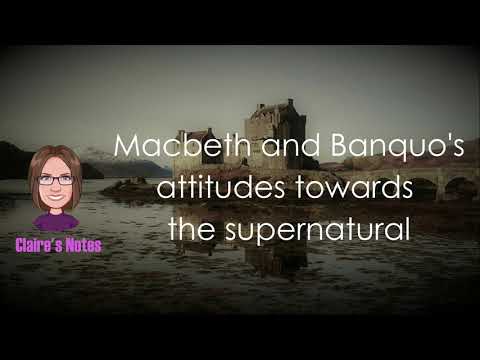 Vidéo: Différence Entre Macbeth Et Banquo